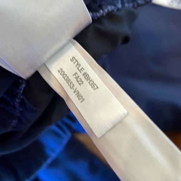 J.crew navy high rise elastic waist pull on chino pant xs - Picture 8 of 10